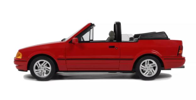 OttoMobile Ford Escort Mk4 XR3i Cabrio Flamenco-Rot 1986, OttOMobile, -, Nieuw, Ophalen of Verzenden