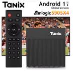 Tanix X4 Android 11 Amlogic S905X4 Smart TV BOX 4GB 32GB, Ophalen of Verzenden, Nieuw, HDMI, Minder dan 500 GB
