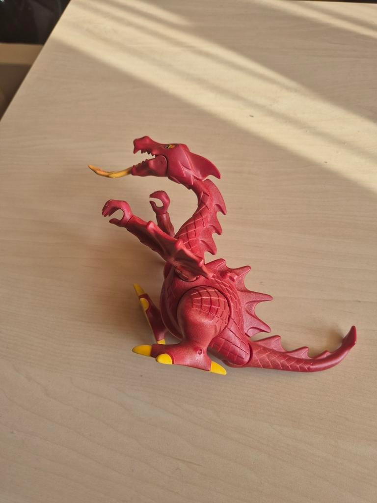 Playmobil draak - Rood met gele accenten, Kinderen en Baby's, Speelgoed | Playmobil, Ophalen, Gebruikt, Los playmobil
