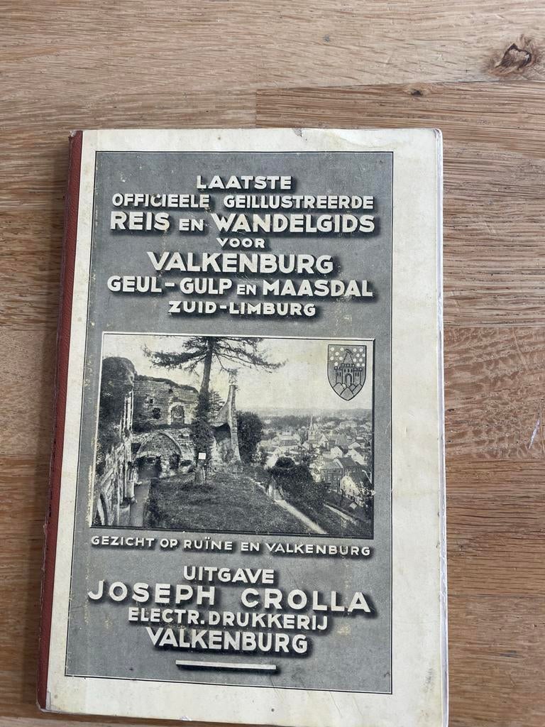 Reis- en wandelgids voor Valkenburg en omgeving, Ophalen of Verzenden, Reisgids of -boek, Benelux, Gelezen