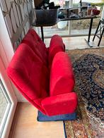 Twee Luxe Bioscoopstoelen - Rood - Ideaal voor Gaming, Twee, Ophalen of Verzenden, Zo goed als nieuw, Stof