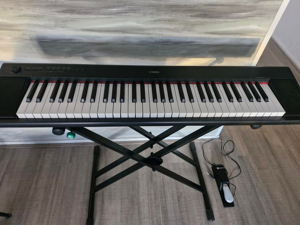 Yamaha piaggero NP12 piano/keyboard, Muziek en Instrumenten, Ophalen of Verzenden, Zo goed als nieuw, 61 toetsen, Yamaha