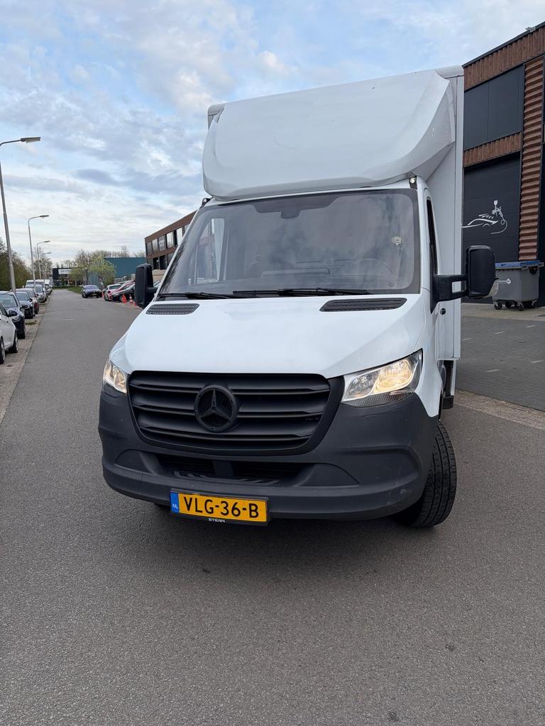 Mercedes-Benz Sprinter 2021 Wit, Auto's, Bestelauto's, 143 pk, Wit, Bedrijf, 2 stoelen