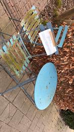 Gratis ophalen bistro set, Ophalen, Gebruikt, 2 zitplaatsen, Tuinset