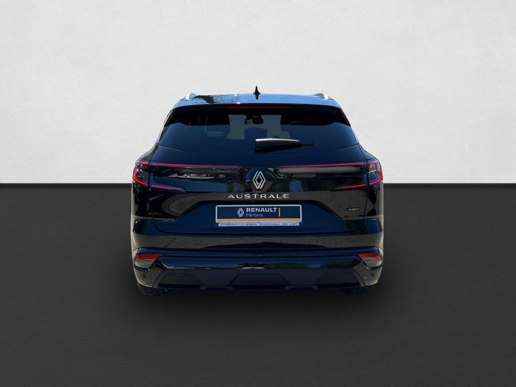 Renault Austral 1.2 E-Tech full hybrid 200 techno PANORAMADA, Gebruikt, Leder en Stof, Zwart, 1492 kg