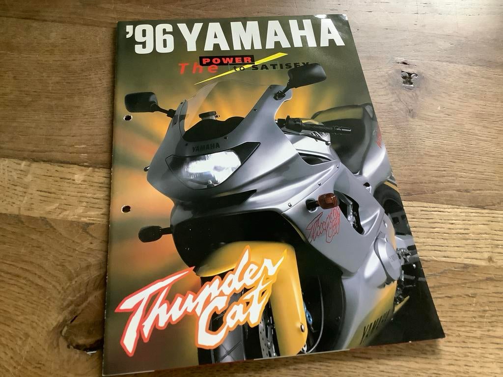Yamaha ThunderCat '96 Brochure - Zeldzaam!  (Nr. 22), Verzenden, Yamaha