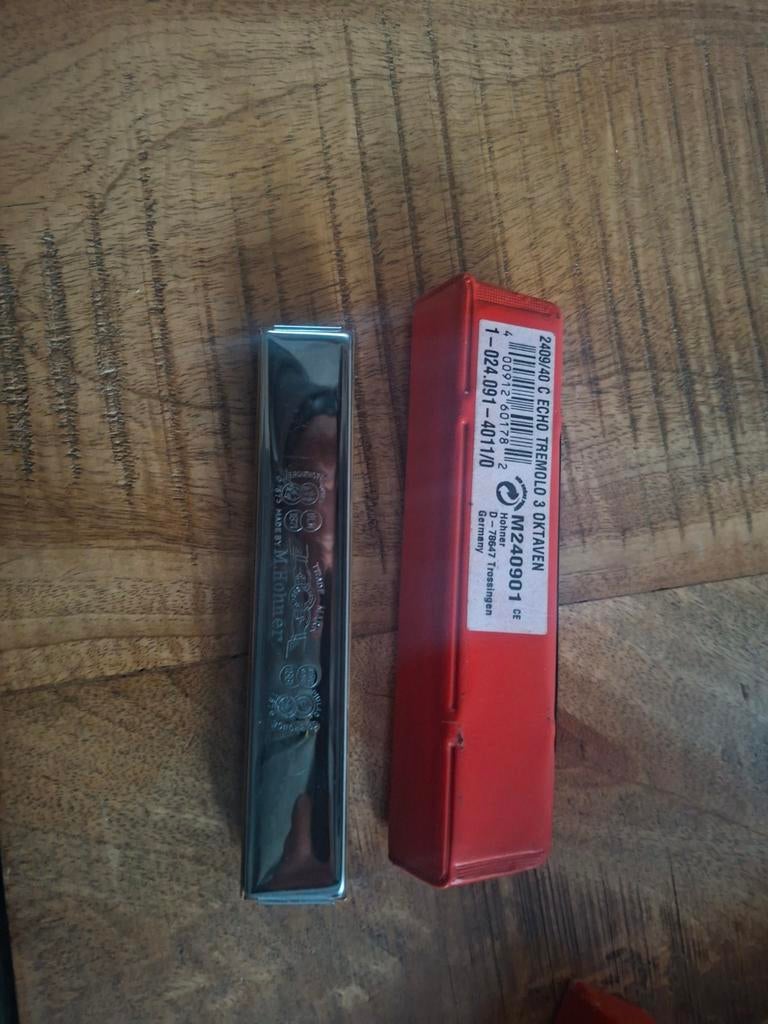 Hohner Echo Tremolo Mondharmonica C-toonsoort, Muziek en Instrumenten, Ophalen of Verzenden