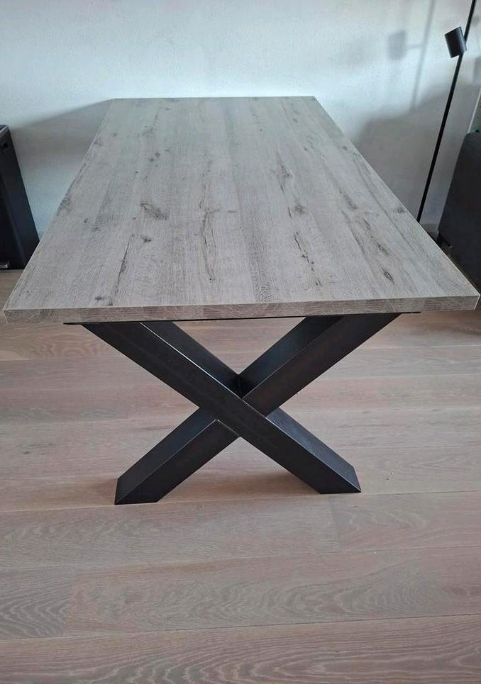 Eettafel, Huis en Inrichting, Tafels | Eettafels, 50 tot 100 cm, 150 tot 200 cm, Vijf personen of meer, Rechthoekig, Overige houtsoorten