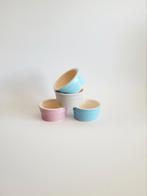 Izgs pastel servies schaaltjes bakjes divers kleurtjes, Ophalen of Verzenden