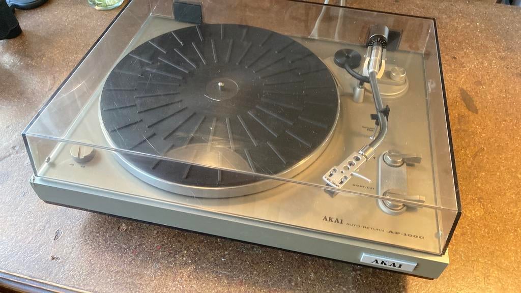 Akai AP-100C platenspeler, Ophalen, Gebruikt, Automatisch, Platenspeler