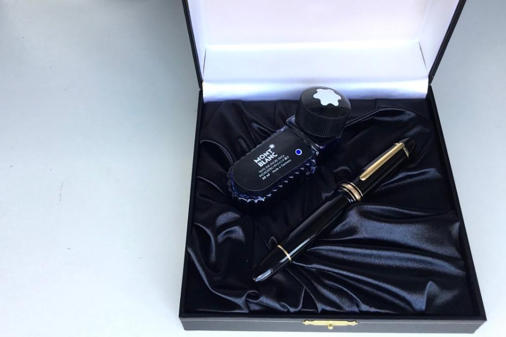 Montblanc Meisterstück 149 :CIGAR" vulpen (F), Ophalen of Verzenden, Zo goed als nieuw, Vulpen, Mont Blanc