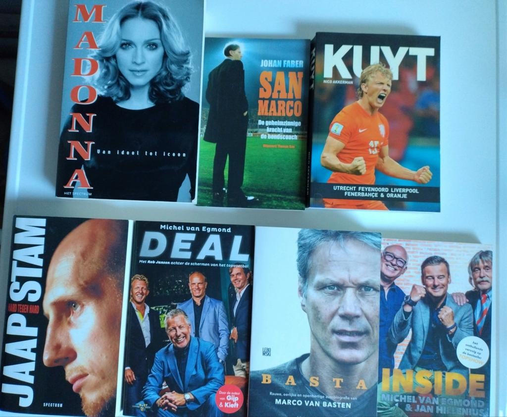 Boeken Collectie: Sport, Madonna, en Meer!, Ophalen of Verzenden, Gelezen, Diverse Auteurs, Sport