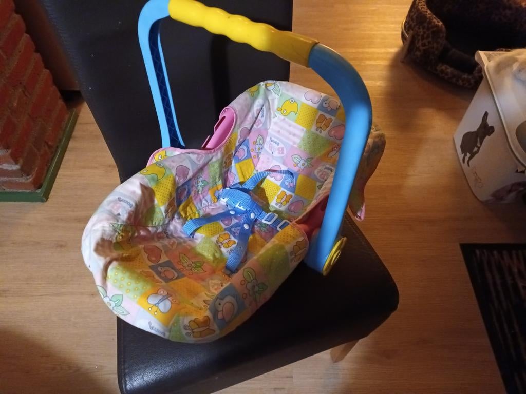 Babyborn maxi cosi, Ophalen, Babypop