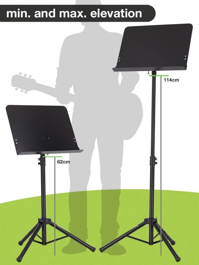 Boston OMS-312 metalen lessenaar, Muziek en Instrumenten, Standaards, ., Nieuw, ., Muziekstandaard