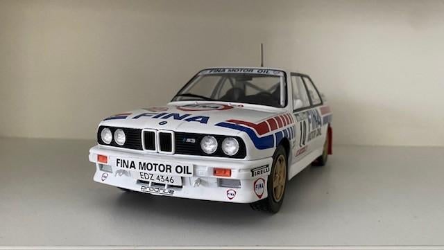 BMW M3 E36 Rally 1:18, Hobby en Vrije tijd, Modelauto's | 1:18, Ophalen, Zo goed als nieuw, Auto, Overige merken