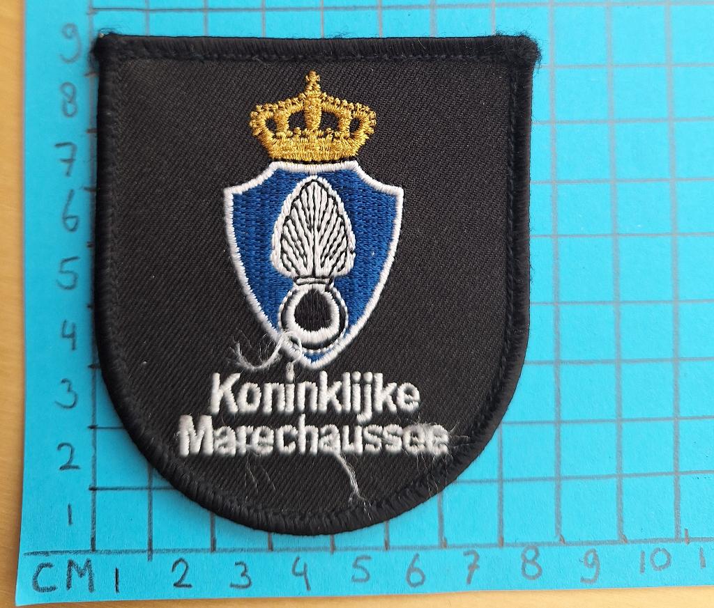 Koninklijke Marchaussee embleem patch, Ophalen of Verzenden, Luchtmacht, Nederland, Embleem of Badge