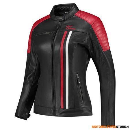 Rusty Stitches Alice Motorjas, Zwart-Wit-Rood, Ophalen of Verzenden, Nieuw met kaartje