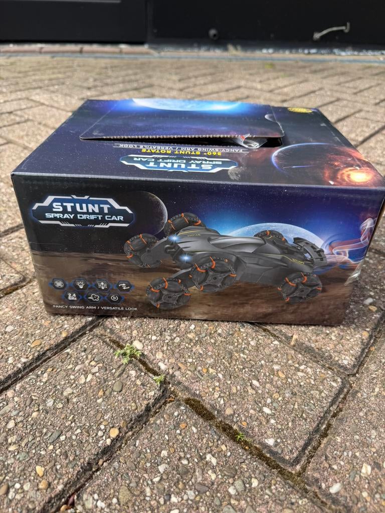 Bestuurbare auto, driften, 360 graden, stuntauto, Ophalen of Verzenden, Zo goed als nieuw