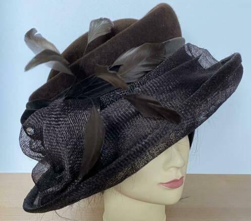 Seeberger hoed maat 58 NIEUW, Kleding | Dames, Hoeden en Petten, Ophalen of Verzenden, Nieuw, 58 cm (L, 7¼ inch) of meer, Hoed