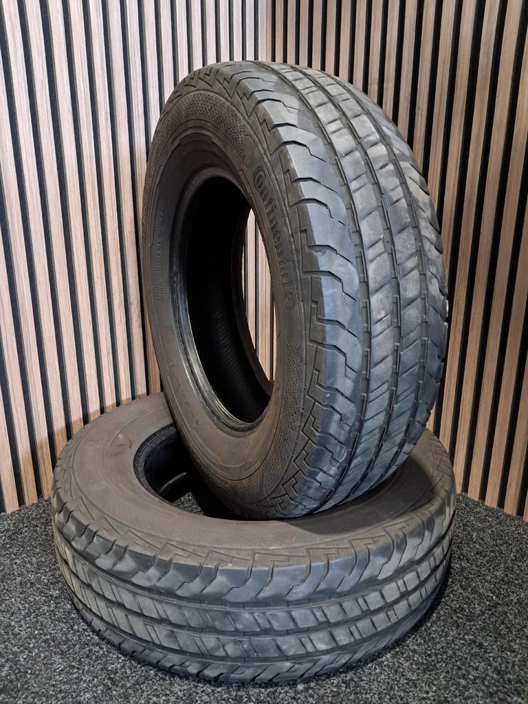 2 banden Continental 215/75R16 Ducato Boxer Jumper, Ophalen, Gebruikt