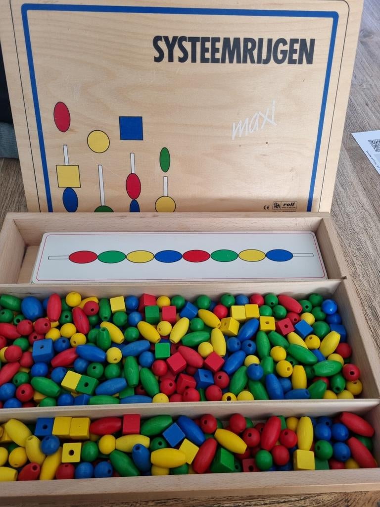 Systeemrijgen Maxi van Rolf made in Holland, Kinderen en Baby's, Speelgoed | Educatief en Creatief, Ophalen of Verzenden, Zo goed als nieuw