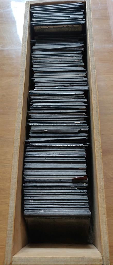 T101 Verzameling Glasdia's 1920s 114 stuks, Ophalen of Verzenden, Voor 1940, Gebruikt