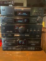 Technics stereo set – versterker, tuner, CD & cassette, Gebruikt, Cassettedeck, Losse componenten, Ophalen