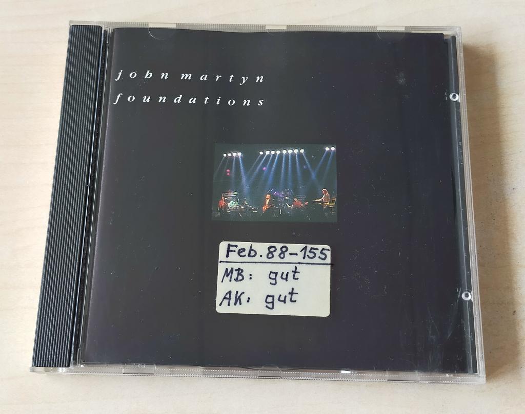 John Martyn - Foundations CD 1987, Ophalen of Verzenden, Zo goed als nieuw, Poprock