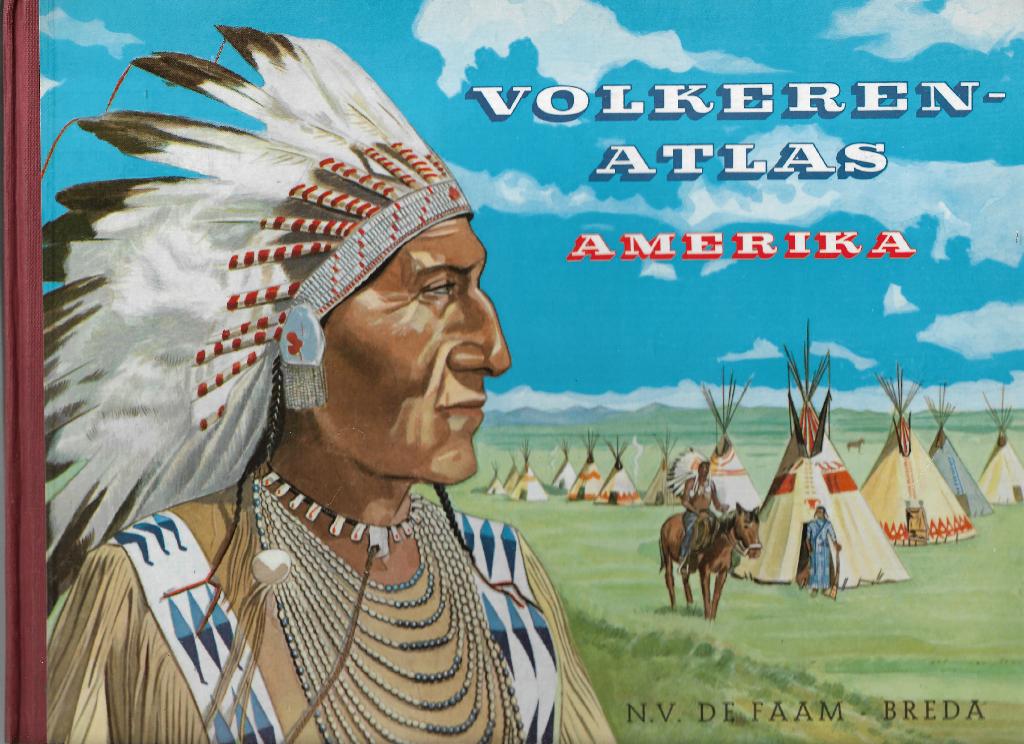 Faam-plaatjesalbum compleet=VOLKERENATLAS AMERIKA=1952, Ophalen of Verzenden, Gelezen