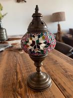 Turkse handgemaakte mozaiek tafellamp, Ophalen of Verzenden
