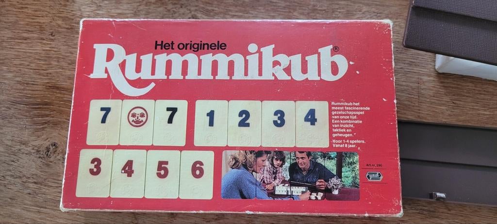Rummikub goliath klein cijfers, Ophalen of Verzenden, Zo goed als nieuw, Goliath