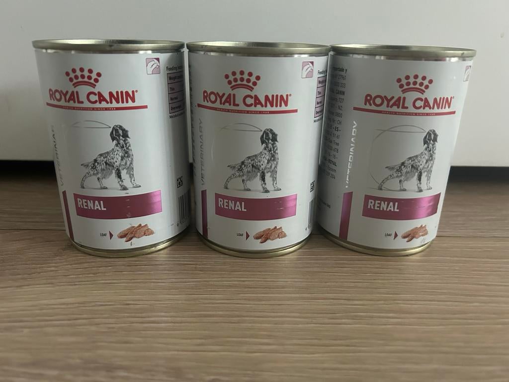 Royal canin Renal, Ophalen, Hond