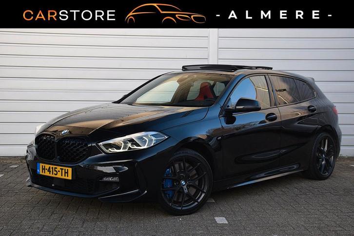 BMW 1-serie 118i High Executive Edition*1e eig*M-Pakket*Pano, Auto's, BMW, Bedrijf, Te koop, 1-Serie, ABS, Achteruitrijcamera