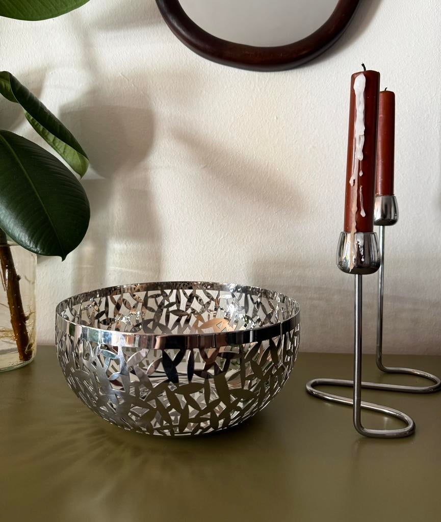 Fruitmand/ broodmandje/ decoratieschaal - Cactus van Alessi, Ophalen, Zo goed als nieuw, Overige materialen, Minder dan 25 cm