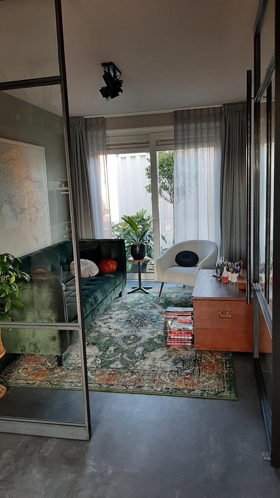 Bouclé teddy fauteuil van merk Richmond, Ophalen, 75 tot 100 cm, 50 tot 75 cm