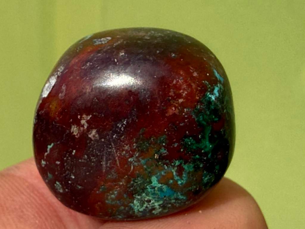 Malacolla - Chrysocolla met Malachiet edelstenen mineralen, Ophalen of Verzenden, Mineraal
