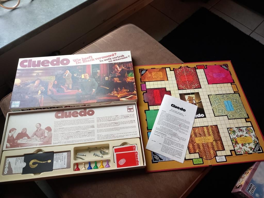 Cluedo Bordspel - Klassiek Detective Spel, Parker, Gebruikt, Parker Brothers, Vijf spelers of meer