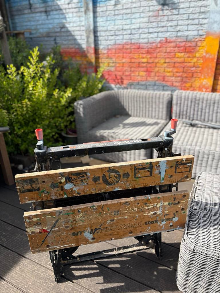 Black & Decker Workmate P90 werkbank, Doe-het-zelf en Verbouw, Werkbanken, Ophalen, Gebruikt, Minder dan 70 cm, Bankschroef