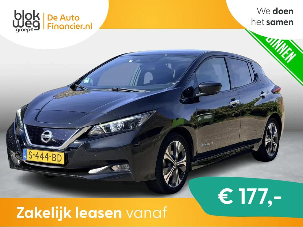 Nissan Leaf N-Connecta 40 kWh € 10.400,00, Auto's, Nissan, Stof, Gebruikt, 150 pk, Zwart