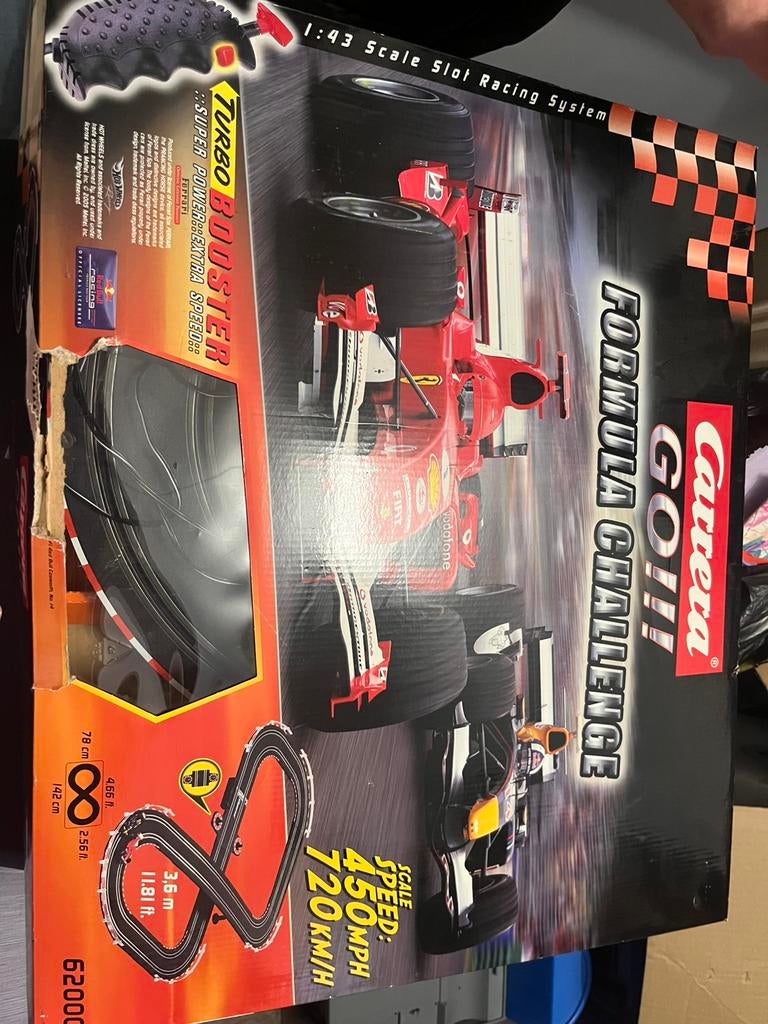 Racebaan, Kinderen en Baby's, Speelgoed | Racebanen, Ophalen, Zo goed als nieuw, Elektrisch, Overige merken