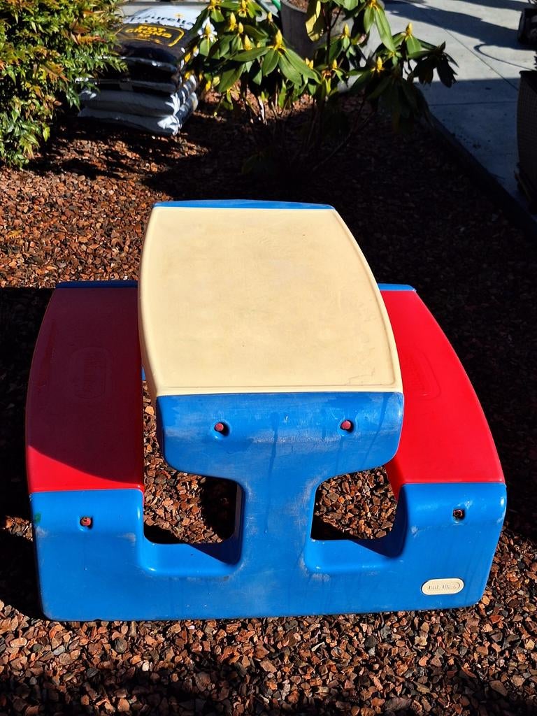 Kunststof kinder picknicktafel, Ophalen of Verzenden