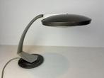 Fase Boomerang bureaulamp vintage, Ophalen, Gebruikt, Metaal, Minder dan 50 cm