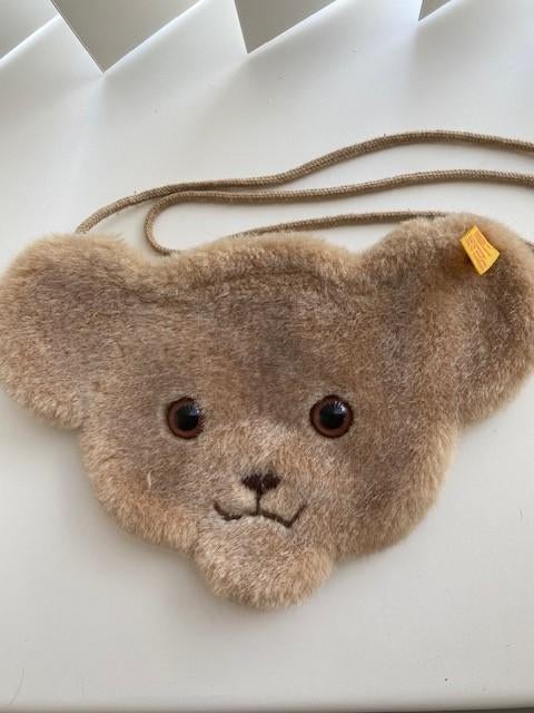 Schattig Steiff teddybeer tasje voor meisje, Ophalen, Gebruikt