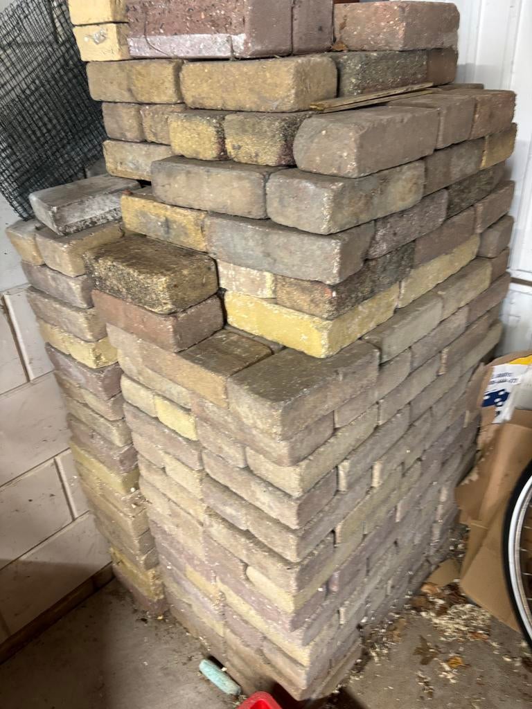 Gebruikte klinkers, 6m2, Ophalen, Gebruikt, Klinkers, 5 tot 10 m²