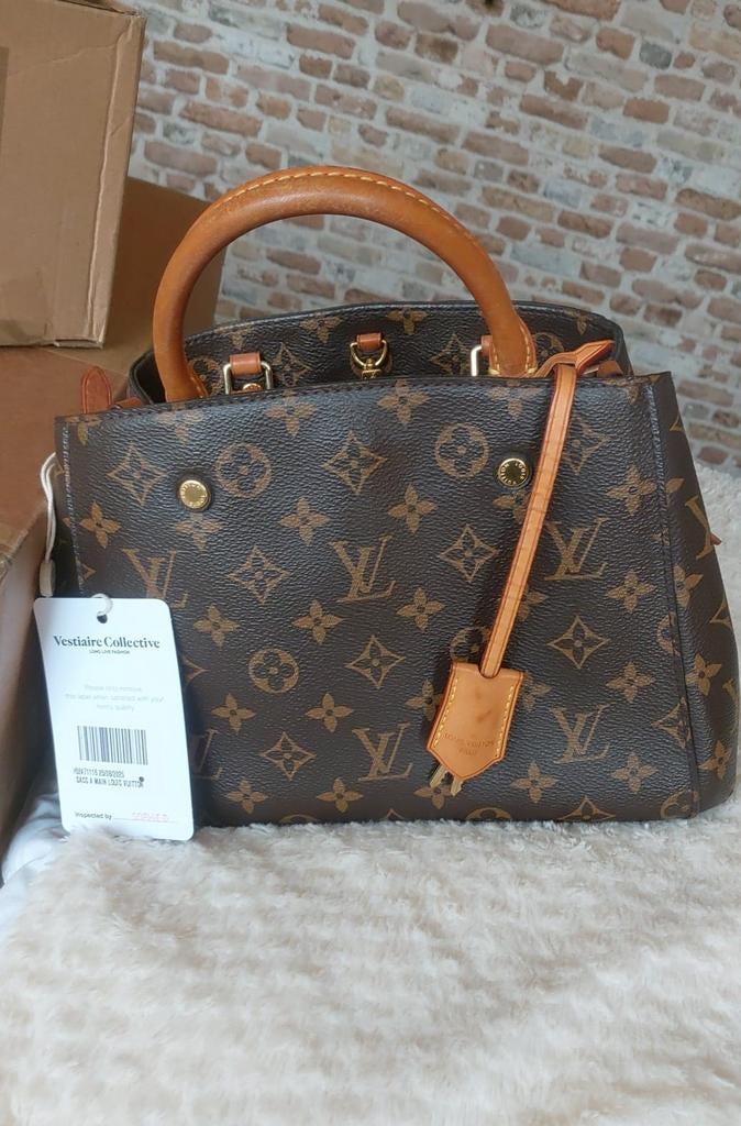 Louis Vuitton Handtas - Zo goed als nieuw, Ophalen of Verzenden, Zo goed als nieuw, Bruin, Handtas