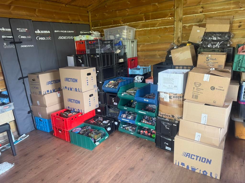 Mega Grote Partij Hengelsport Karper Roofvis Witvis 18500pak, Ophalen, Nieuw, Overige typen