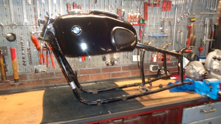 Dikke HOSKE tank voor de streep drie serie. R51-3 t/m R68., Motoren, Onderdelen | Oldtimers, Gebruikt, Ophalen of Verzenden