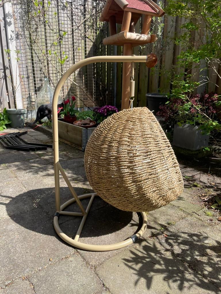 Mini hangstoel voor katten, honden, Dieren en Toebehoren, Ophalen of Verzenden, Zo goed als nieuw, Pluche