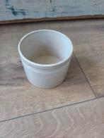 Grote licht beboterde zalfpot gemerkt, Antiek en Kunst, Ophalen of Verzenden