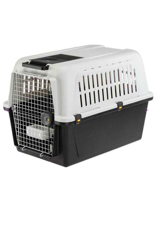 Ferplast Vervoersbox Atlas Pro Grijs - Hondentransportbox, Ophalen, Zo goed als nieuw